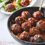 BBQ Vegan Lentil Meatballs