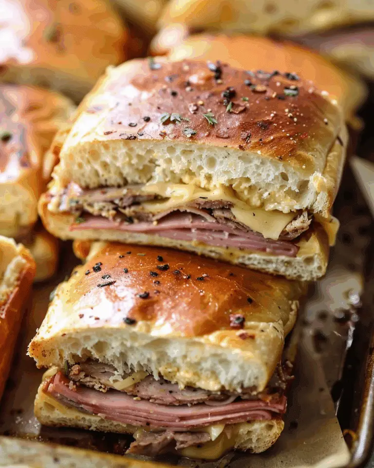 Sheet Pan Cuban Sandwiches (Cubanos)