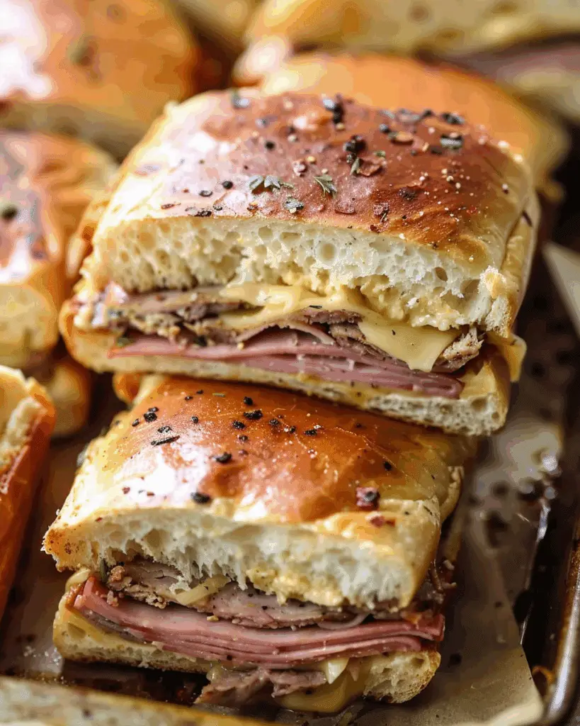 Sheet Pan Cuban Sandwiches (Cubanos)