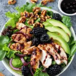 Blackberry Balsamic Chicken Salad