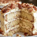 Coconut Pecan Buttermilk Cake