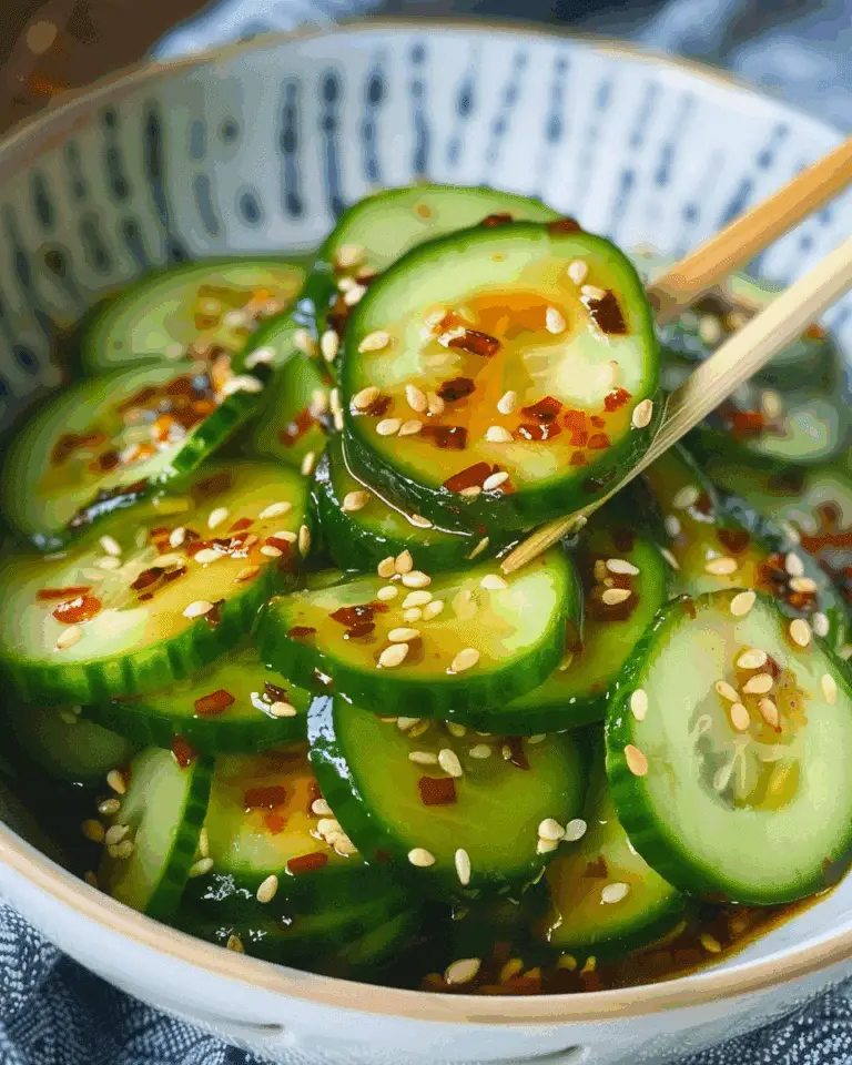 Easy Asian Cucumber Salad