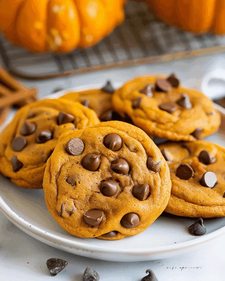 Pumpkin Chocolate Chip Cookies Recipe