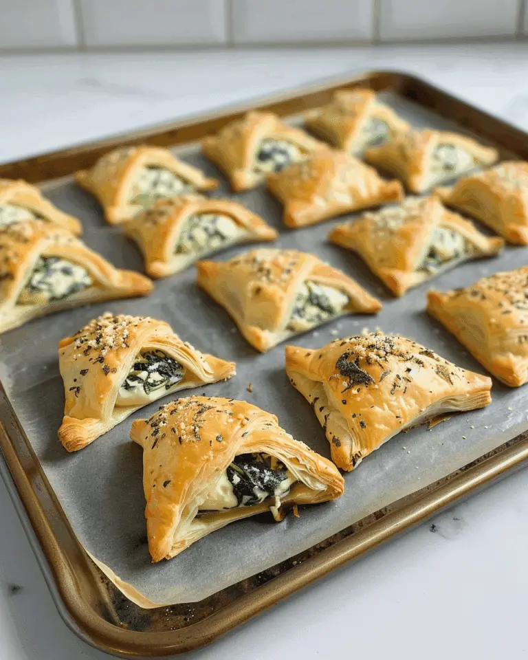 Spinach and Cheese Puffs