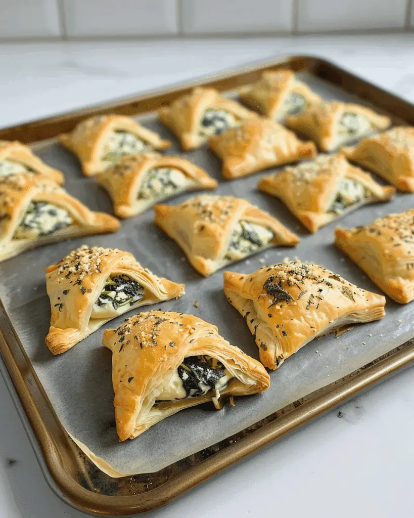 Spinach and Cheese Puffs