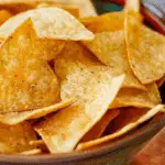 Homemade Cool Ranch Corn Chips