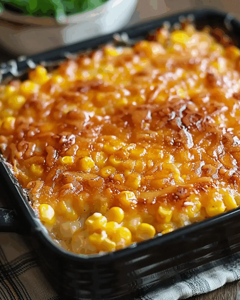 Honey-Glazed Corn Casserole
