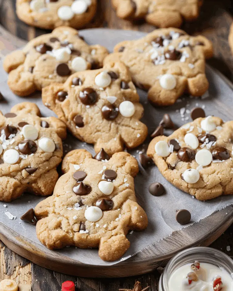 Teddy Bear Chocolate Chip Cookies (with EASY ICING RECIPE!)