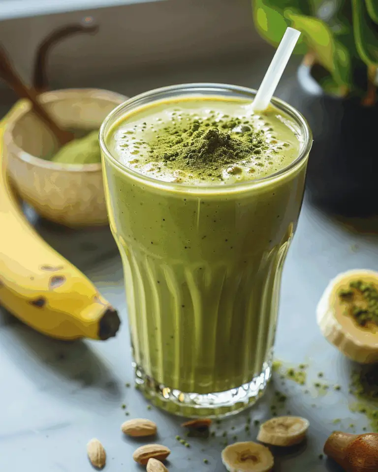 Banana Matcha Smoothie Recipe