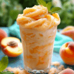 Refreshing Homemade Peach Slurpee