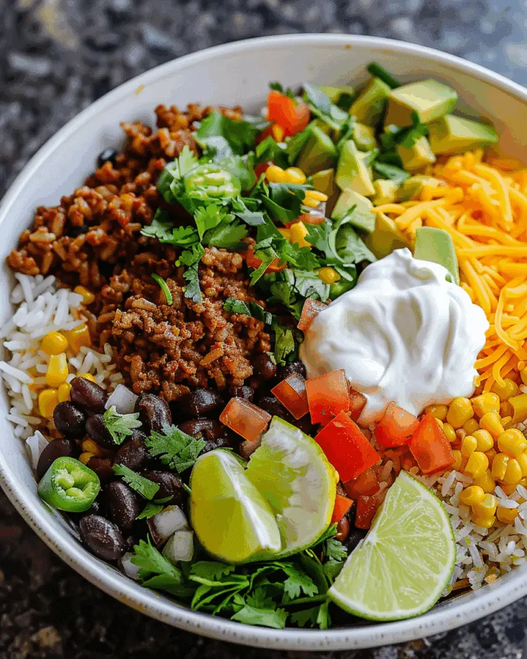 Taco Rice Bowl