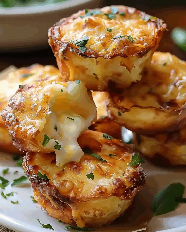 Cheesy Mashed Potato Puffs