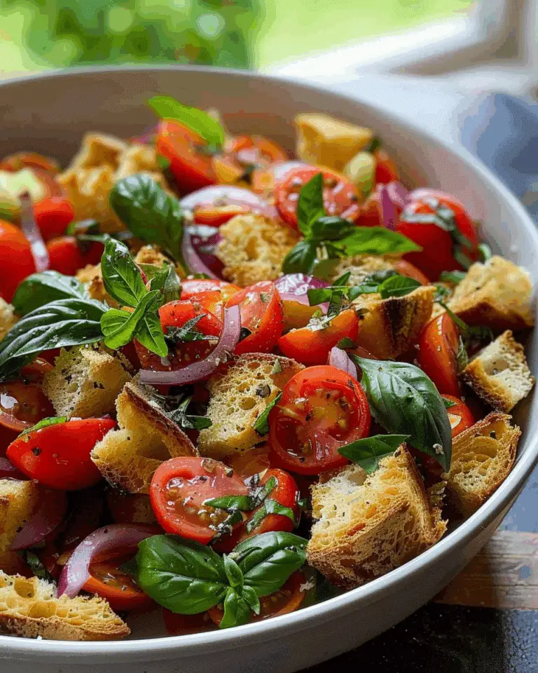 Classic Panzanella Salad