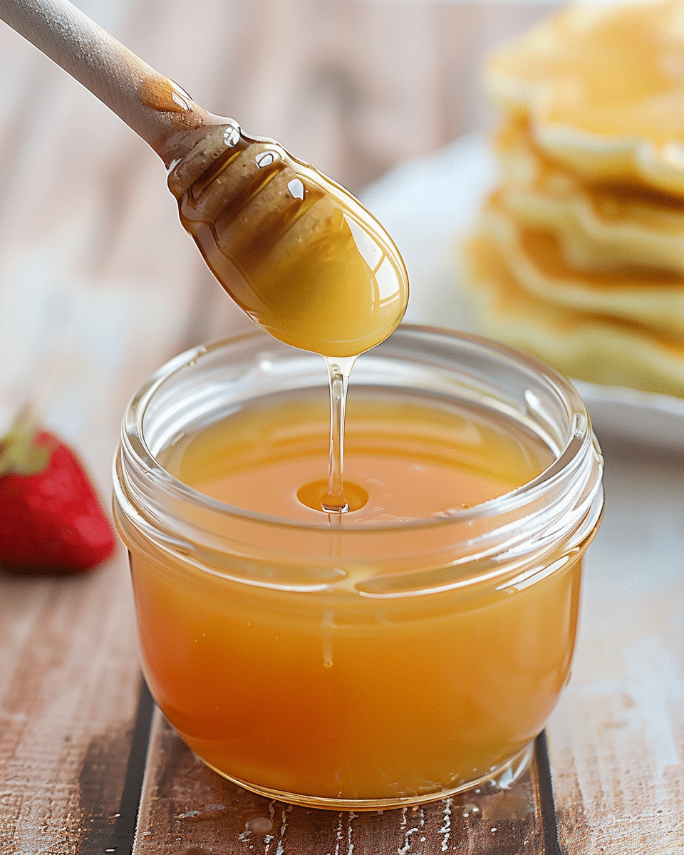 Easy Vanilla Blond Syrup (Dutch Honey)