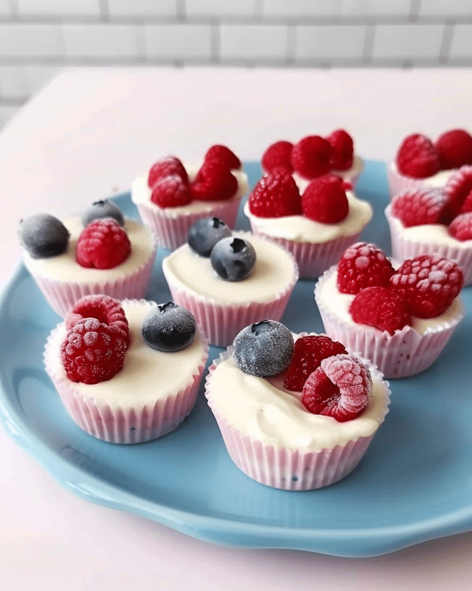 Frozen Fruity Yoghurt Bites