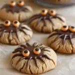 Peanut Butter Spider Cookies