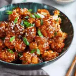 Sticky Sesame Cauliflower