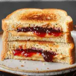 Toasted Peanut Butter and Jelly Sandwich