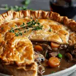 Classic Beef and Mushroom Pie