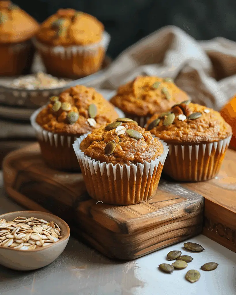 High-Protein Cottage Cheese Pumpkin Muffins