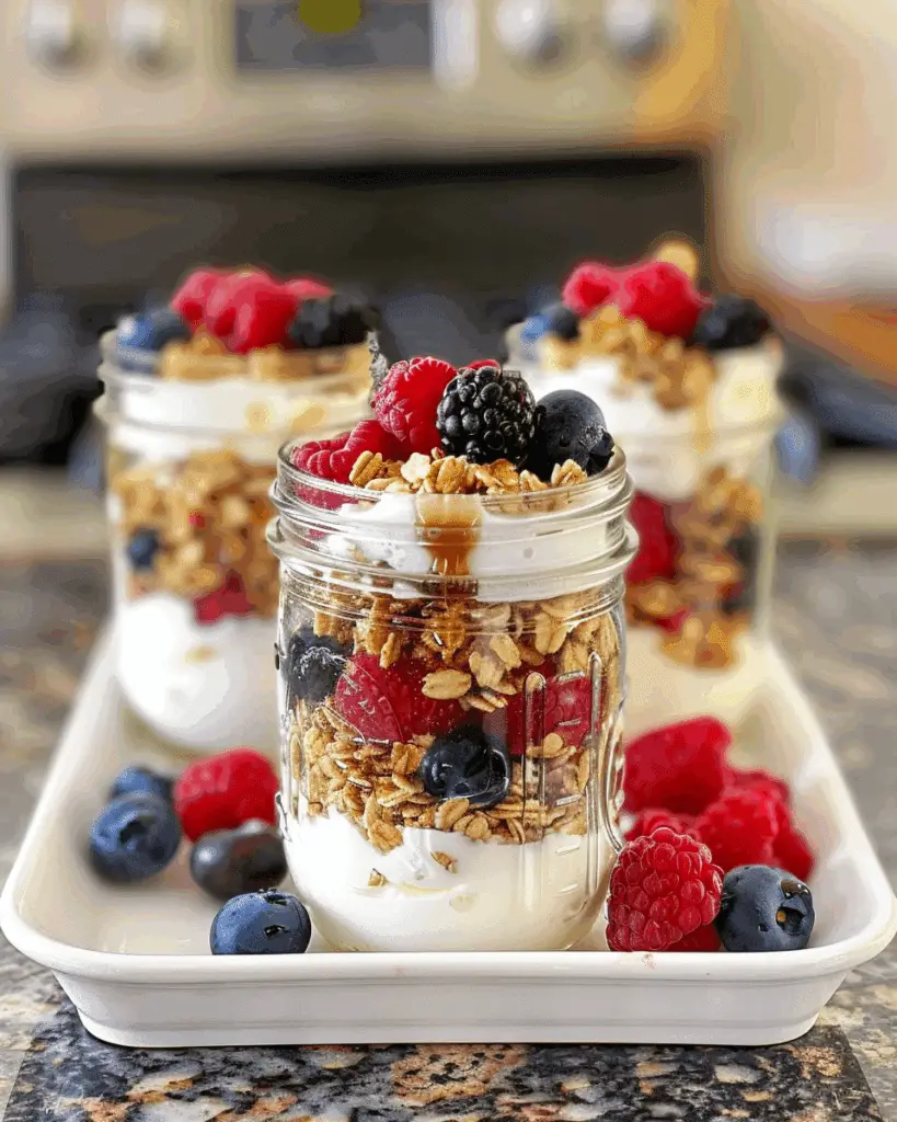 Make Ahead Fruit and Yogurt Parfaits
