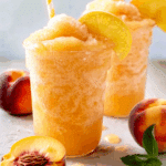 Peach Lemonade Slush