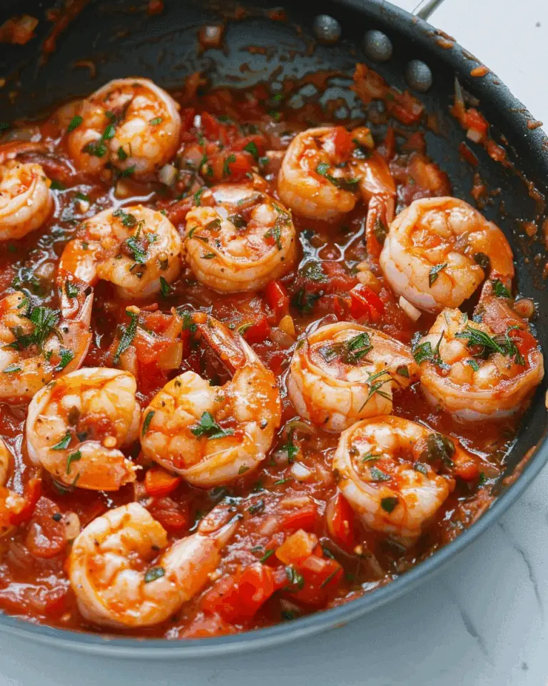 15-Minute Garlic Shrimp In Tomato Sauce