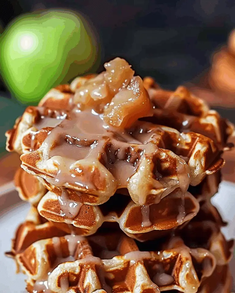 Apple Fritter Waffle Donuts
