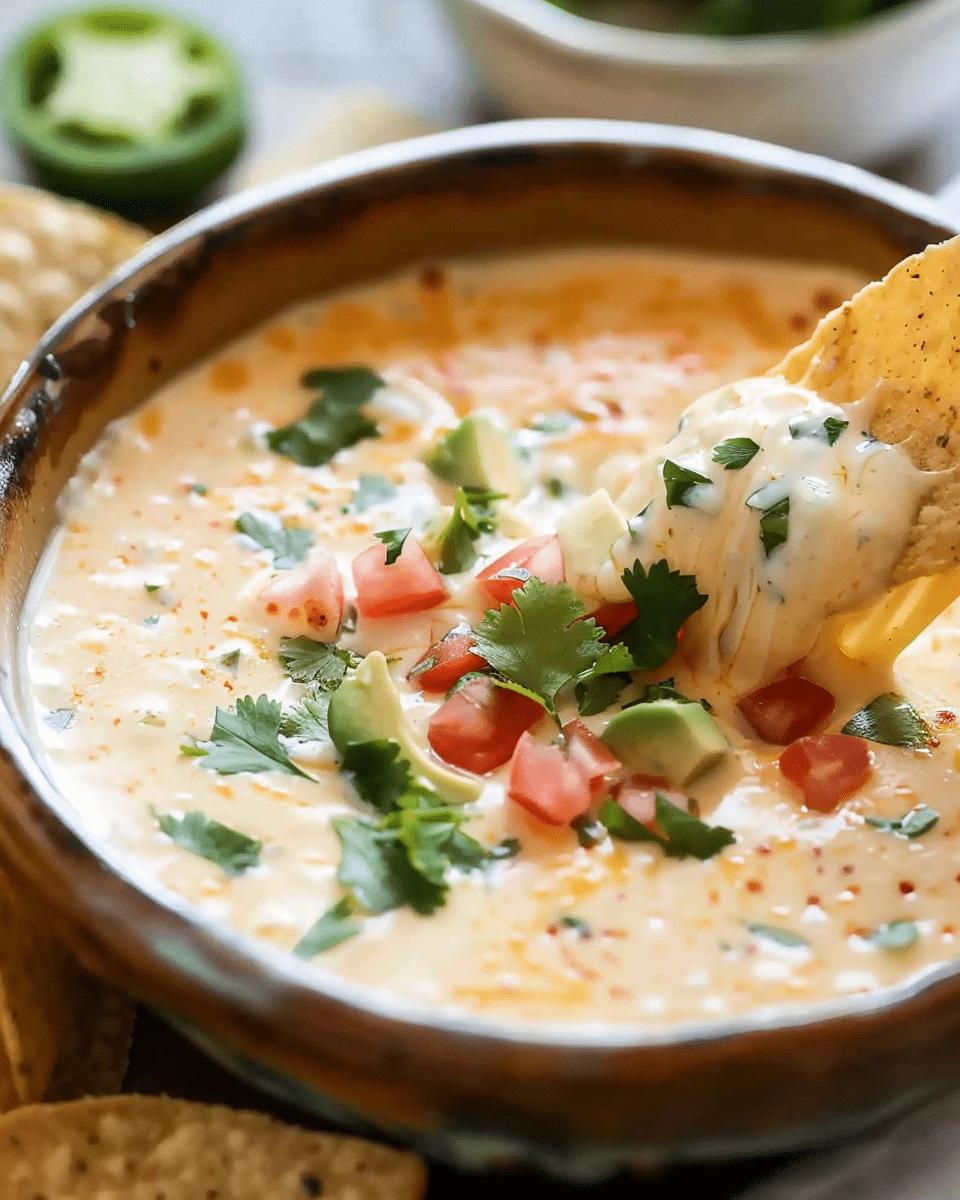 Queso Dip (Mexican Cheese Dip)