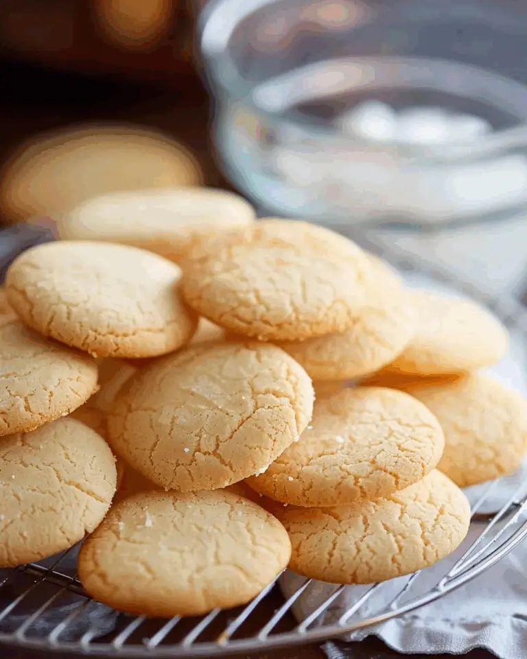 Homemade Vanilla Wafers