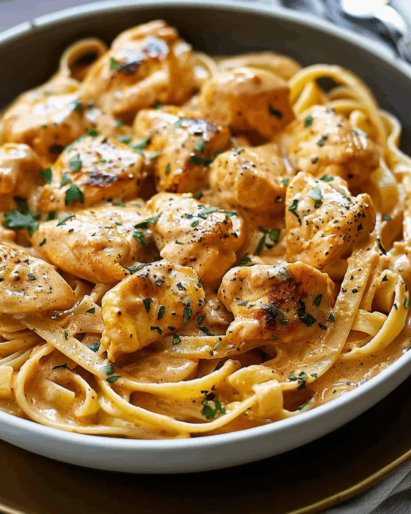 Creamy Cowboy Butter Chicken Pasta