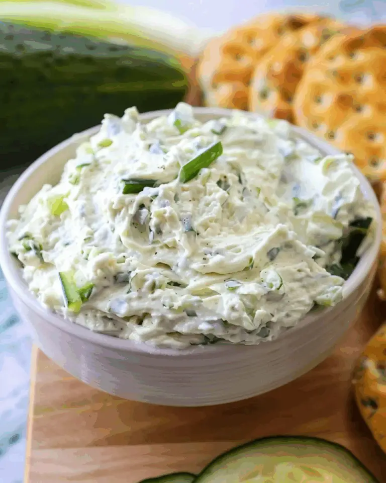 Cucumber Cream Cheese Spread