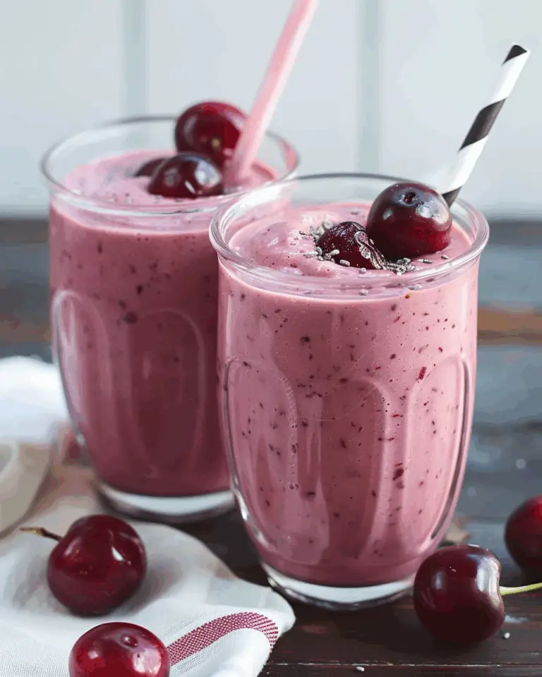 Easy Cherry Smoothie Recipe