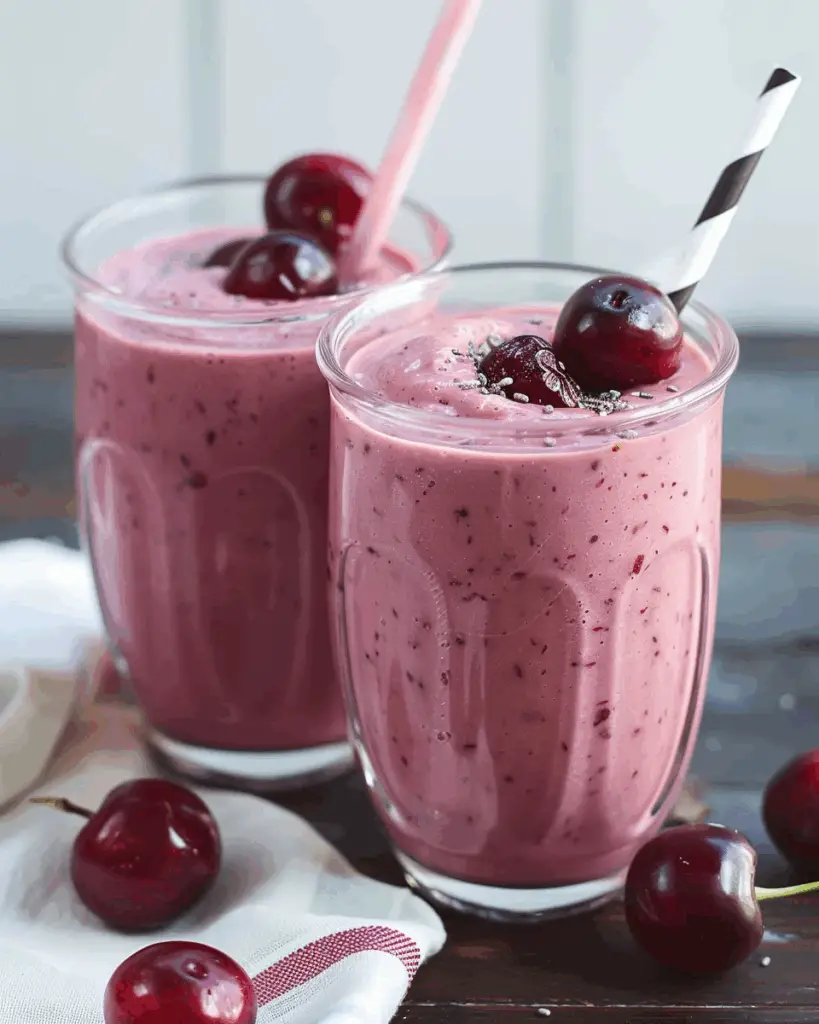 Easy Cherry Smoothie Recipe