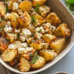Baked Feta Potatoes