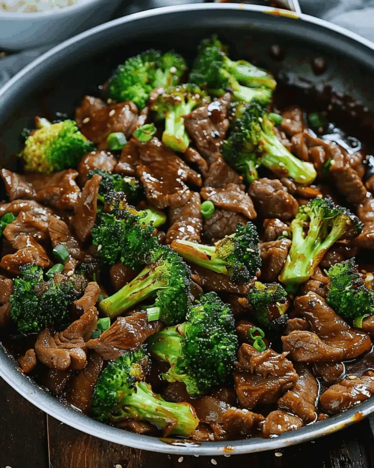 Chinese Beef and Broccoli