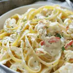 Crab Fettuccine Alfredo Recipe