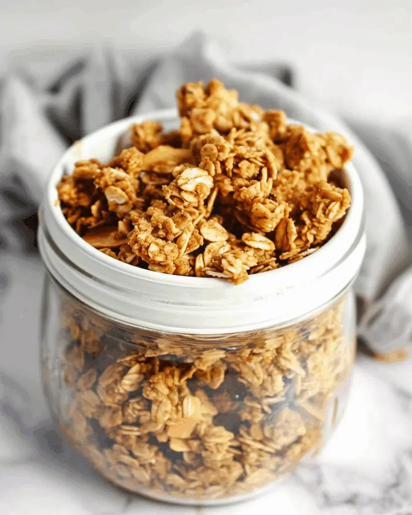 Vanilla Almond Granola: A Crunchy, Healthy Delight