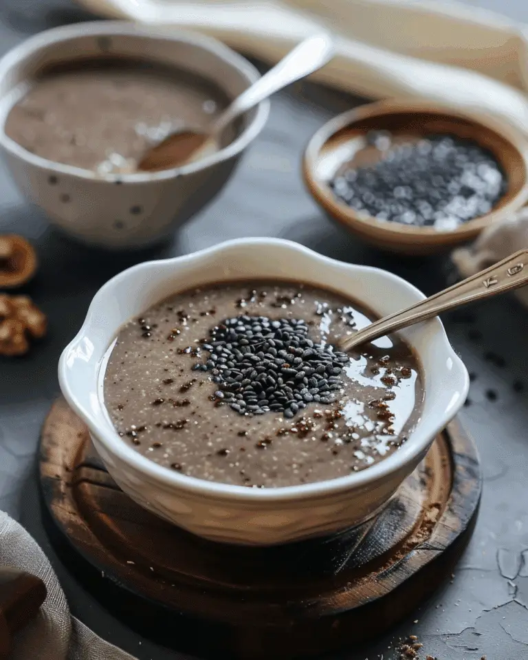 Black Sesame Soup