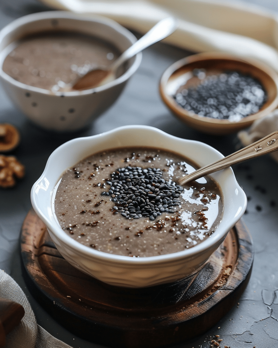 Black Sesame Soup