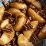 Cinnamon Southern Fried Apples with Pecans