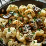 Garlic Cauliflower Mushroom Skillet: Quick & Delicious Dish