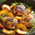 Chicken with Peaches