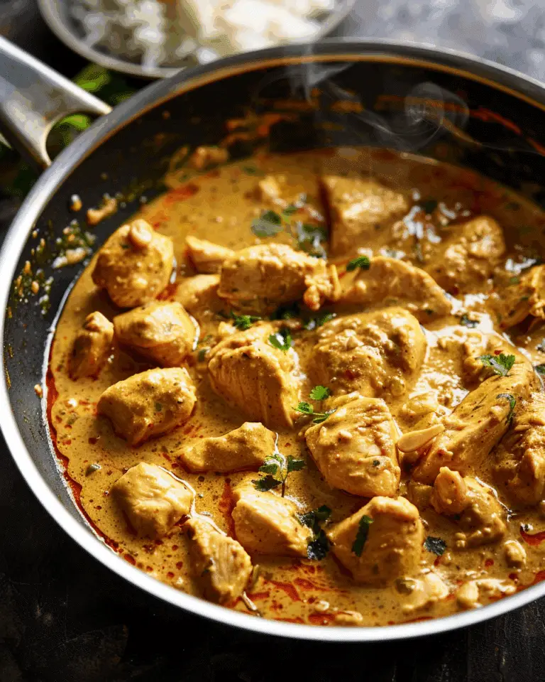 Custom-Crafted Creamy Chicken Curry Recipe