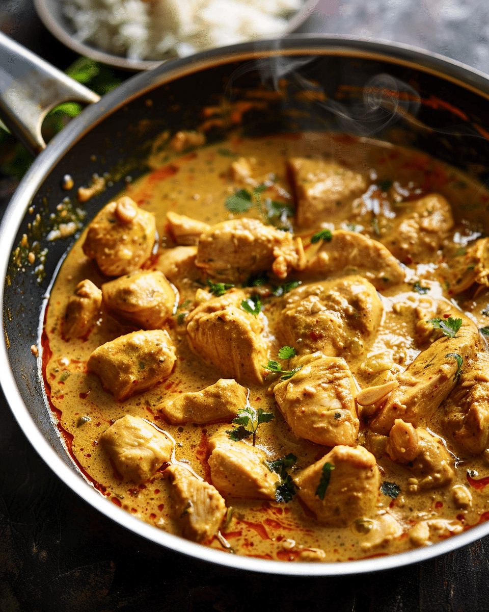 Custom-Crafted Creamy Chicken Curry Recipe
