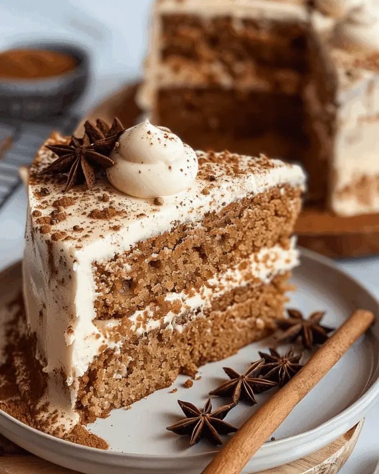 Chai Spice Cake