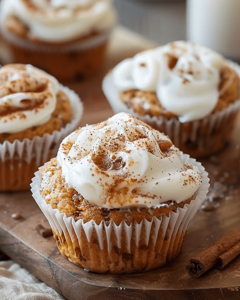 Cinnamon Pumpkin Muffins