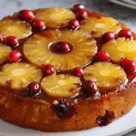 Cranberry Pineapple Upside-Down Cake Recipe