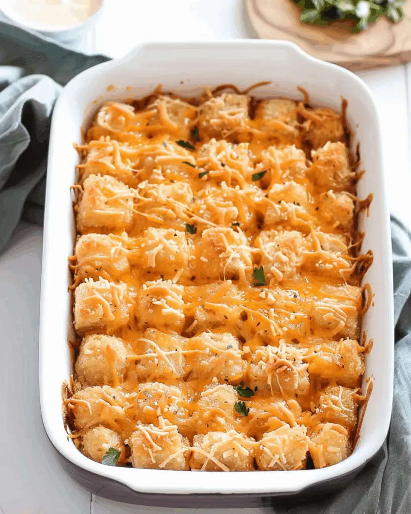 Easy Tater Tot Casserole