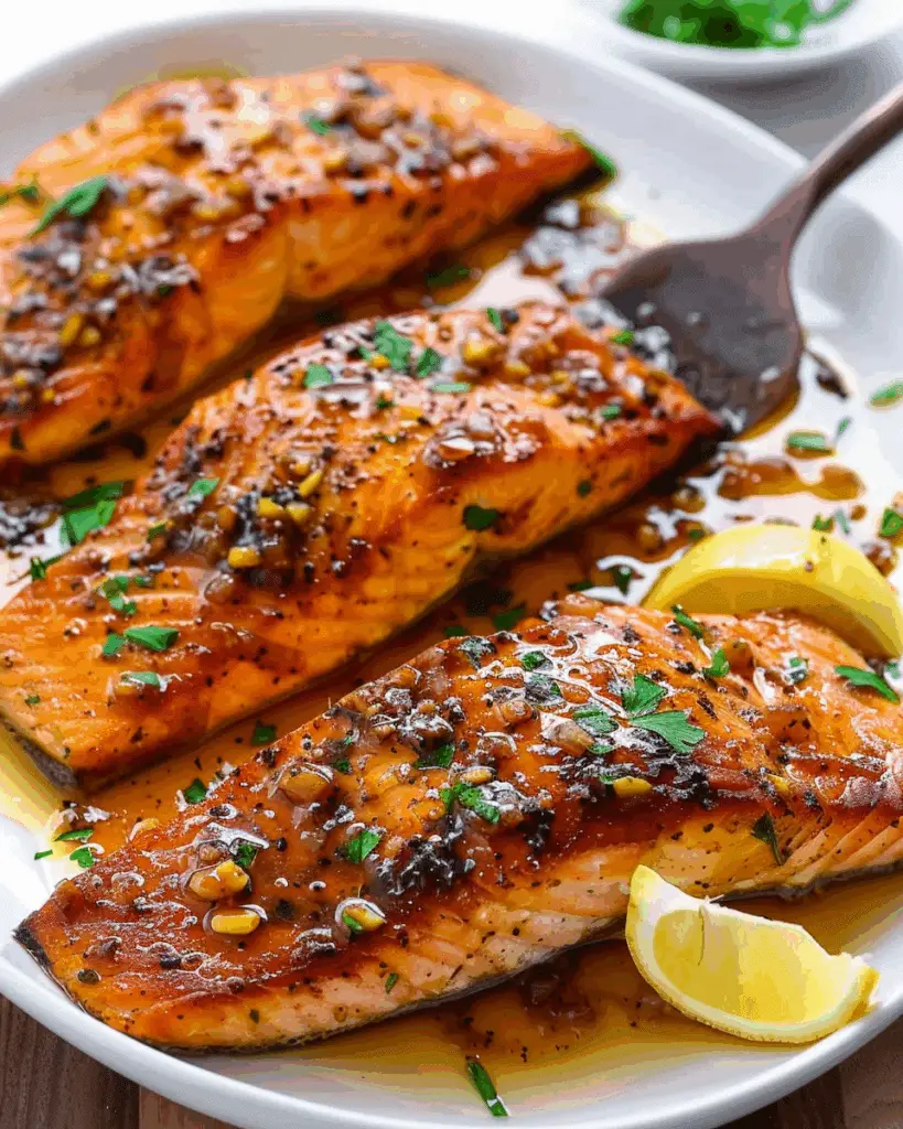 Honey Garlic Salmon